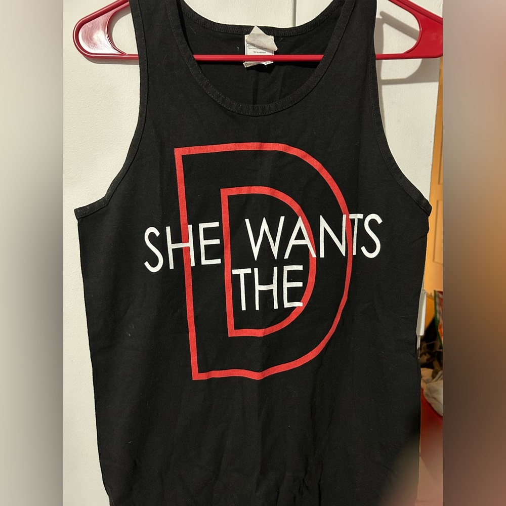 She wants the D